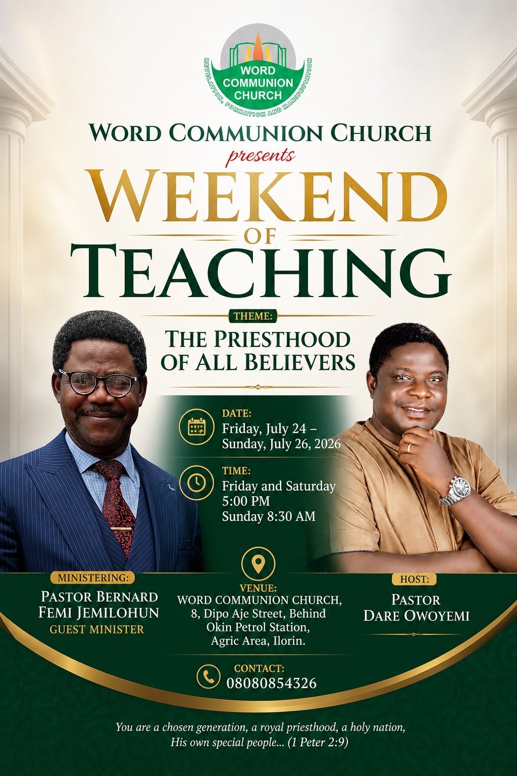 Weekend of Teaching
